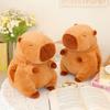 Warmer Hand Winter Pillow Capybara Plush Toy Cute Cartoon Girl Birthday Gift