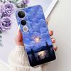 For Vivo V50 Lite 5G Case Clear Fashion Luxury Cute Cartoon Cat Cool Soft TPU Bumper Cover For Vivo V50Lite 5G Phone Case Funda