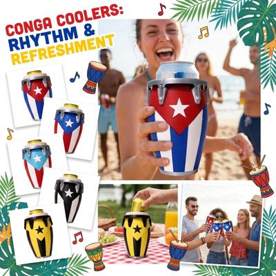 Чехол для банки Conga Портативный контейнер для напитков Защита для вечеринок