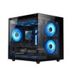 Корпус для игр MATX с водяным охлаждением и панорамным видом