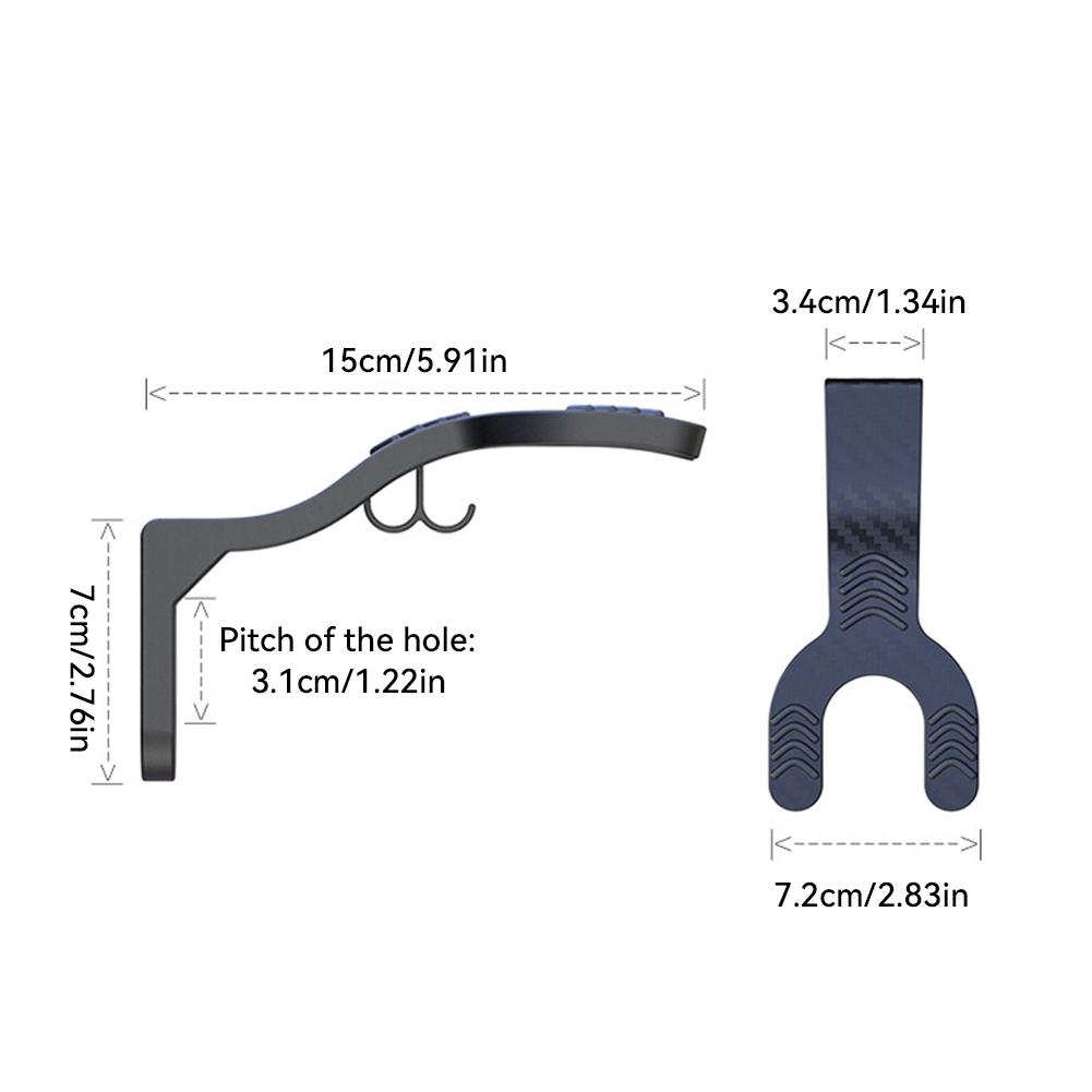 1PC Motorcycle Helmet Hook Racks Multipurpose Hook Hanger Home Luggage Jacket Holders Kitchen Cabinet Shelf Wall Mount Hooks