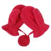 4T Polar Fleece Easy-On Baby Toddler Lanyard Mittens Boys Girls Gloves Fleece Lined Kids Mittens