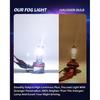2pcs Car LED Front Fog Lights Bulbs Dual Colors Switchback White Yellow For Suzuki ALTO GF 2009 2010 2011 2012 2013 2014 2015