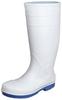 Margo Safety Pro Harks 910 Safety Steel Toe Size Cm Boots, Hygienic, Cap, Oil-Resistant, Slip-Resistant, Unisex, Adult, White, 24.5