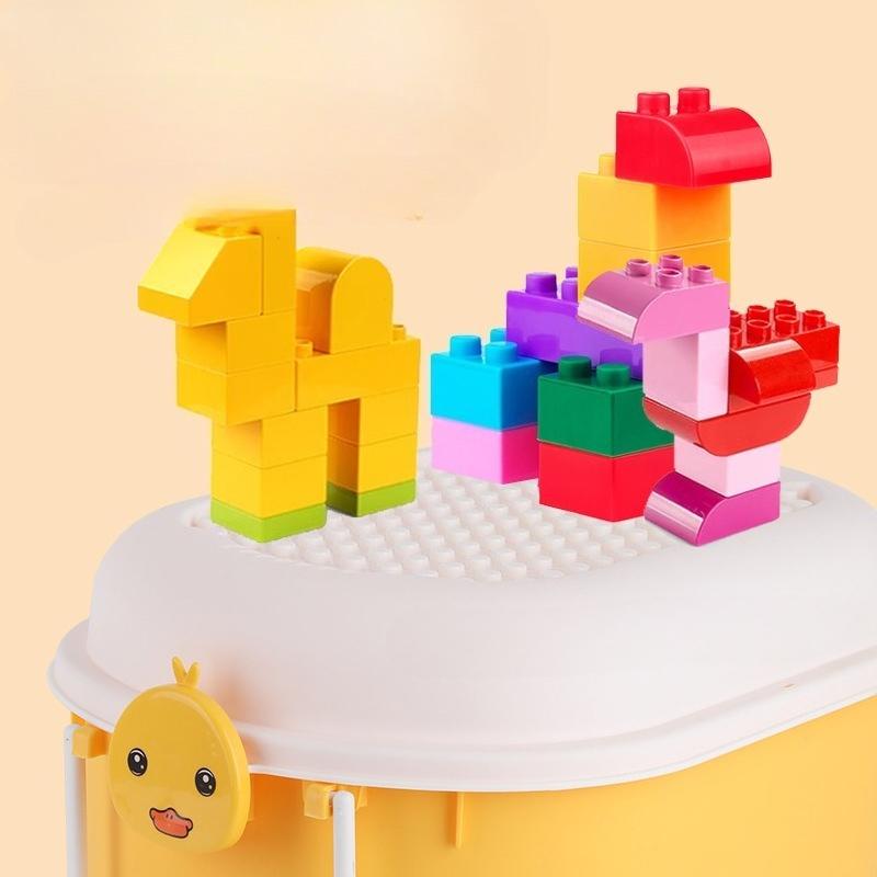Cartoon Toy Storage Box Organizer for Child Home Snack Clothes Storage Box Large Capacity Multifunctional Plastic Storage Boxes
