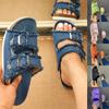 Large Size Flat Sandals And Slippers Women Retro Denim Thick-soled Sandals And Slippers Women