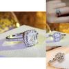 Elegant Fashion Brand Women Jewelry Wedding Engagement Ring With Timeless Design