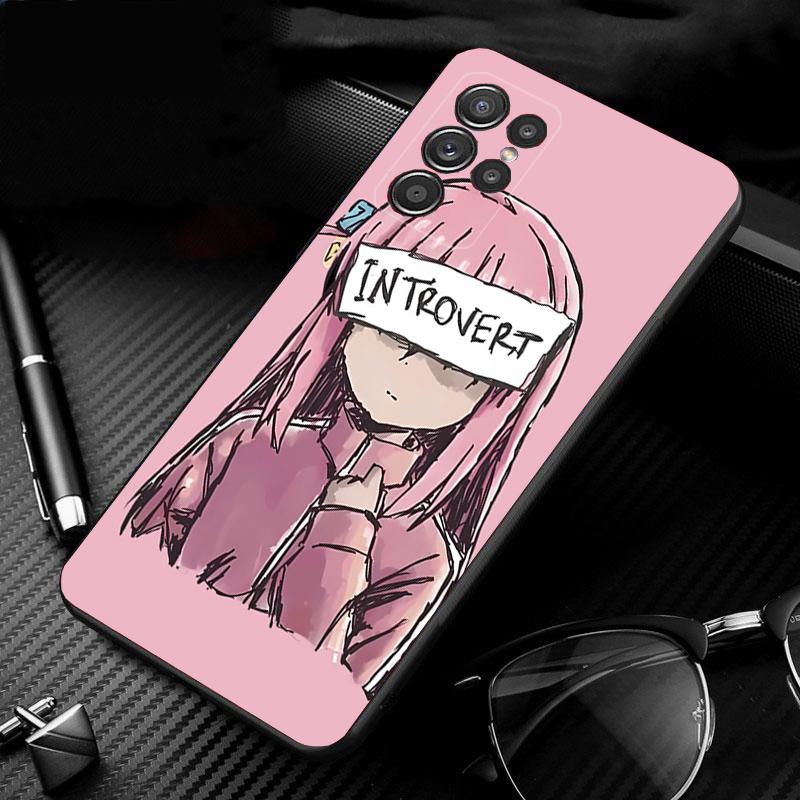 Чехол для телефона Samsung Galaxy S26 S25 S24 S23 S22 S21 Ultra S24 S23 S22 S21 S25 Plus S24 FE Hitori Goto Аниме BOCCHI THE ROCK