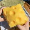 Гигантский Сырный Кубик Антистресс Сквиш Большого Размера Медленно Возвращающий Форму Снятие Стресса Игрушка-Фиджет Для АСМР Сенсорный Антистресс Снятие Тревоги