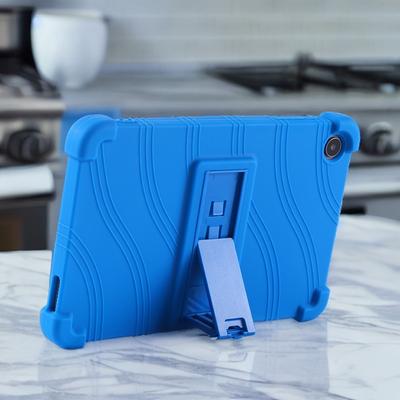 Силиконовый чехол для Alldocube iPlay50 Mini с регулируемой подставкой и утолщенными углами, защищающими от ударов.