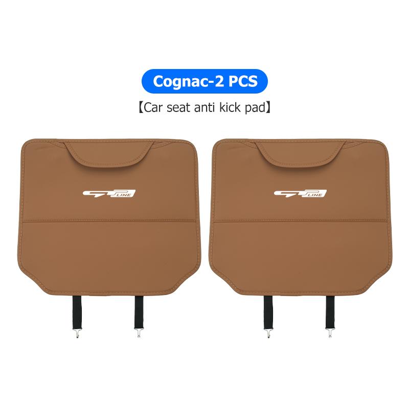 cnwhjg1 Car Seat Back Storage Rear Anti-Wear Backrest Anti-kick Pad For KIA Proceed Sorento Cerato Optima Sportage Ceed Niro Soul