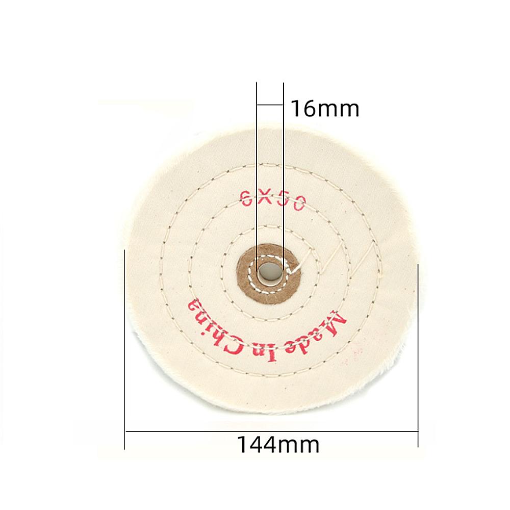 6INCH Wheels Buffing Polishing Wheel Cotton Lint Cloth Buffing Wheel Gold Silver Jewelry Mirror Polishing Wheel