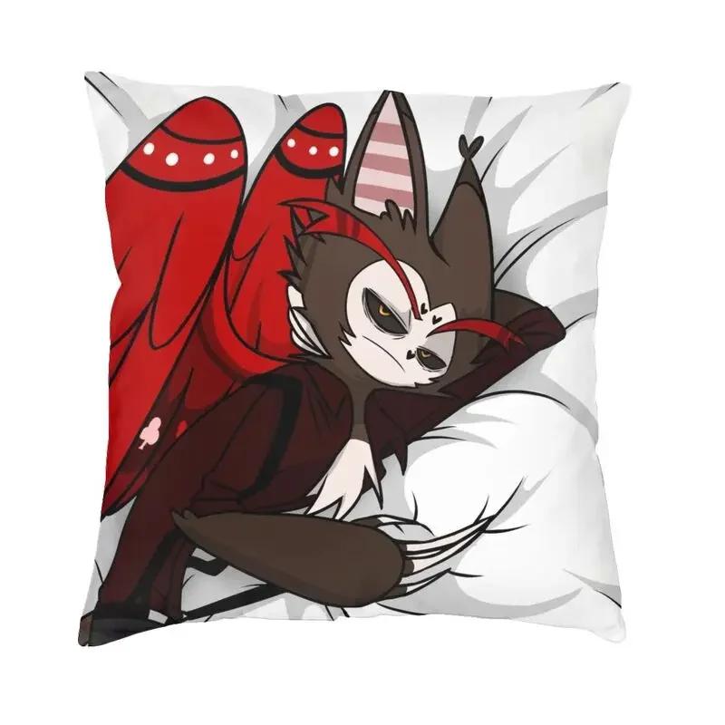 Modern Hazbin Alastor Buddy Sofa Cushion Cover Soft Cartoon Anime Pillow Case Home Decorative Pillowcase