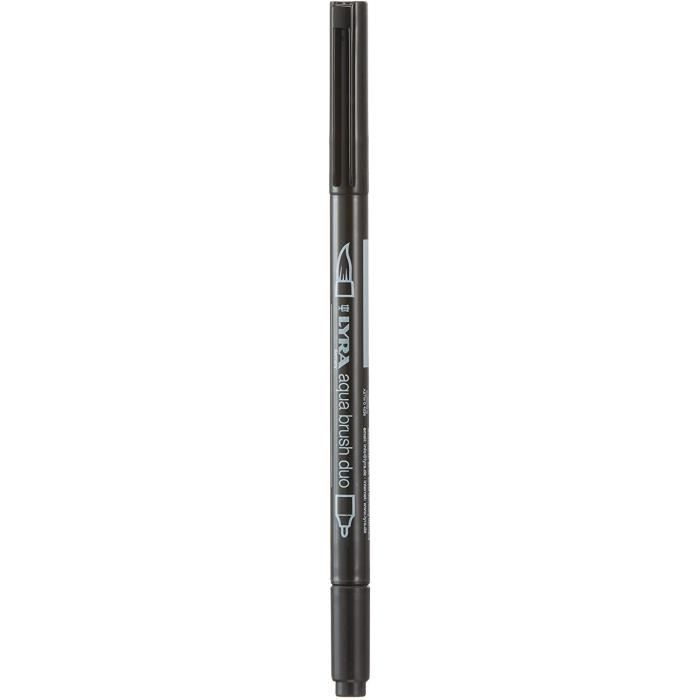 LYRA Aqua Brush Duo Feutre à peindre Noir - 6520099