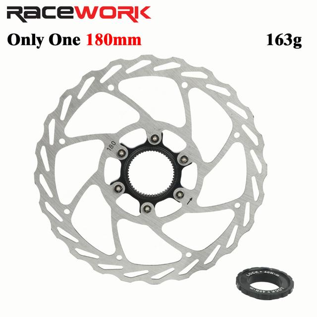 Тормозные диски RACEWORK Mtb, дисковые тормоза с центральным замком, ротор 160 мм, 180 мм, дискотека, 140 мм, велосипедный суппорт, ротор с центральным замком для гор