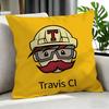 Rock Travis Cushion Cover Cushion Cover Set 4Pcs 50X50 45X45 40X40 Pillowcase Decorative Sofa Home Decor