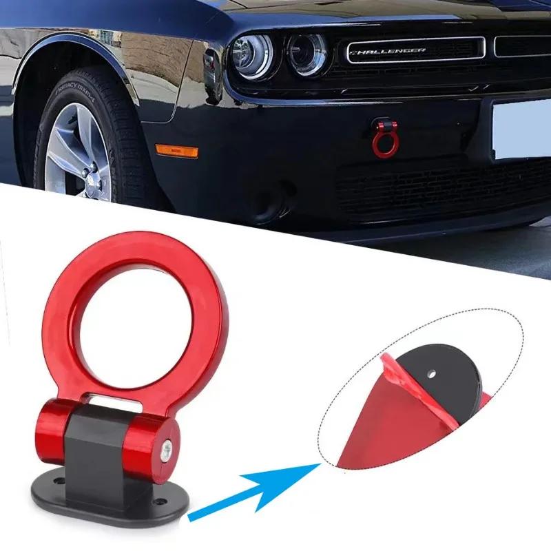 Car Simulation Tralier Tow Hook Kit ABS Bumper Car Sticker Adorn Universal Tow Hook Kit Auto Accessories Only for Decoration