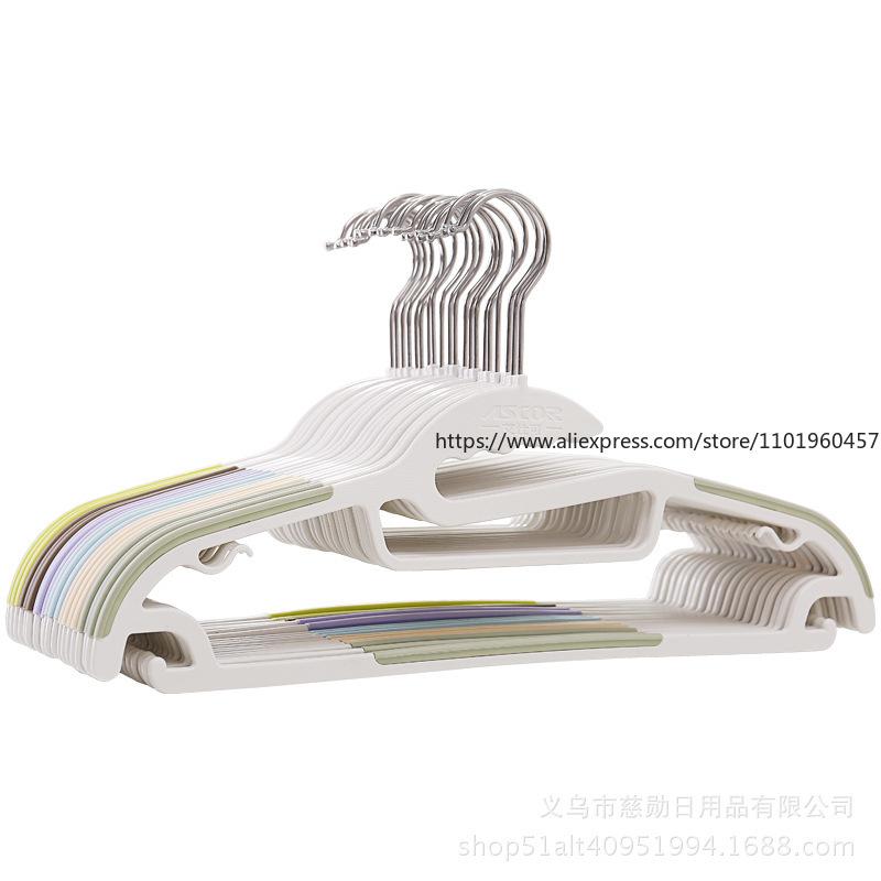 Многофункциональные пластиковые вешалки для одежды для дома, нескользящие, не оставляющие следов, вешалки для пальто, большая упаковка, крючки для одежды для сушки и развешивания
