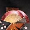 Резной бамбуковый складной веер, Свадебная ручная ароматная вечеринка, реквизит, китайский деревянный веер, винтажные полые античные складные веера