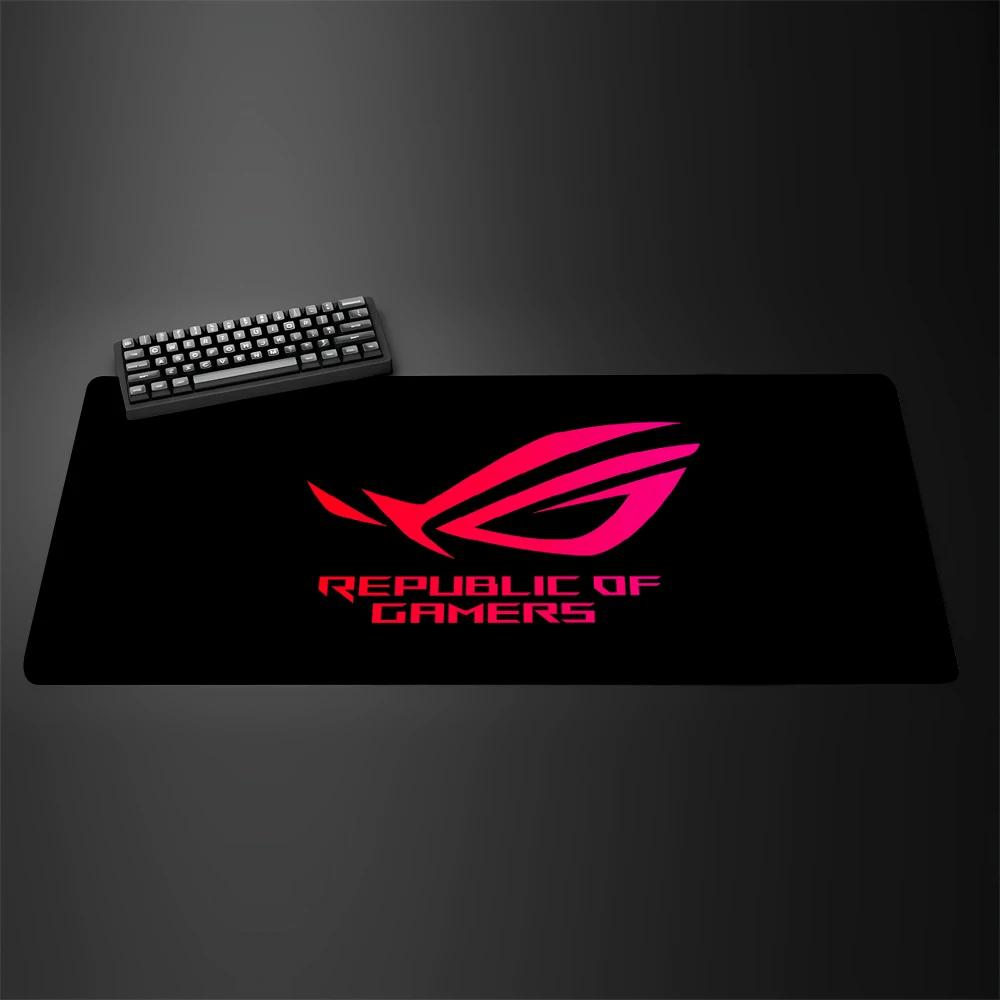 Коврик для мыши Asus Rog Аниме коврики для мыши Игровой коврик для компьютерного стола Ковер для мыши Компьютерные аксессуары Игровой коврик для мыши Скоростной резиновый коврик