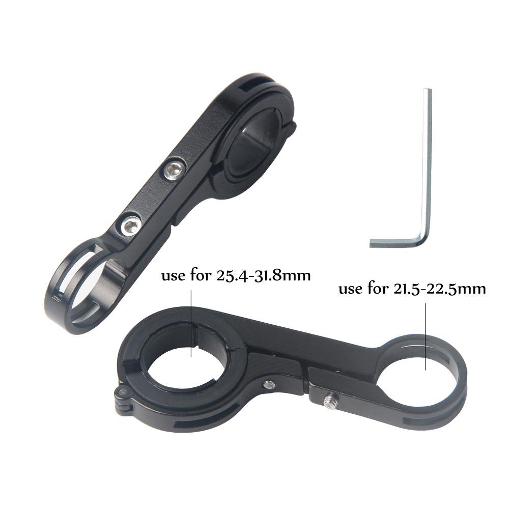 Bicycle Handlebar Extension Bracket, Headlight Flashlight Bracket Clip, Riding Equipment USB Can Be Used As A Power Bank