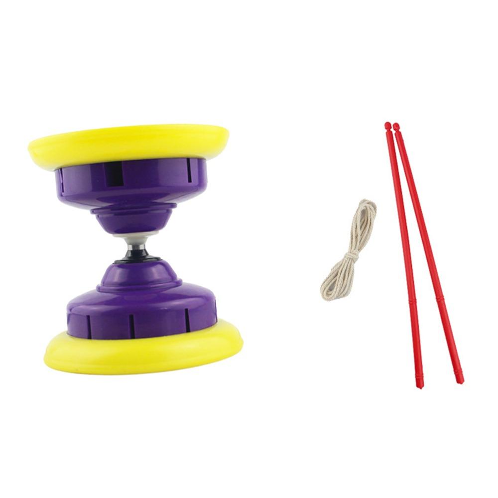 Bowl Shape Chinese Diabolo Soft Diabolo Toy Chinese Yoyo Diabolo Set Entertainment Supplies