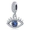 925 Silver Charms Beads Devil's Eye Fatima's Hand Cross Beads Fit Original Bracelet Women DIY Jewelry Gifts
