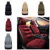 Хлопок Зимний Чехол на Автомобильное Сиденье Толстая Теплая Бархатная Подушка на Сиденье Автомобиля Защитная Накладка Зима