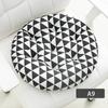 Coarse Cloth Round Style Cotton And Linen Style Seat Cushion Home Circular Cushion Japanese Style Futon Cushion Decoration
