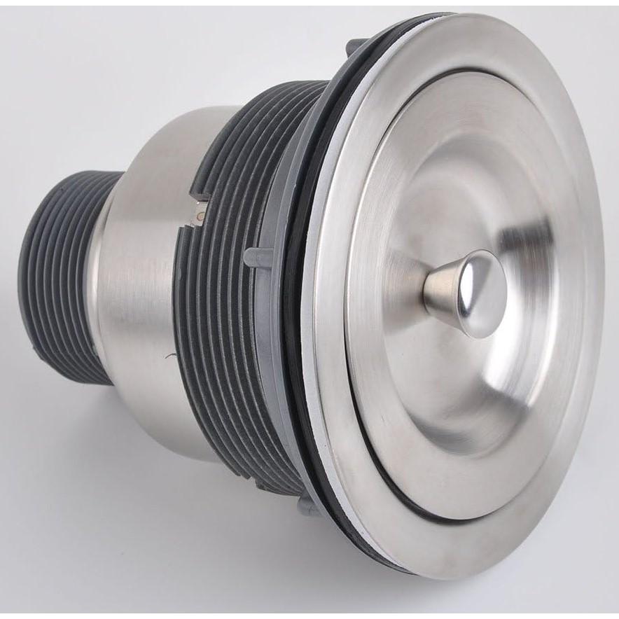 Комплект сливного отверстия для раковины 3-1/2 дюйма, съемная корзина для глубокой раковины с пробкой/уплотняющей крышкой для дома, кухни, нержавеющая сталь