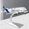 1:72 Модель Аэробуса Белуга A300-600St из Сплава Супер Транспортного Самолета Металлическая Модель Пассажирского Гражданского Самолета Звук Свет Детская Игрушка Подарок