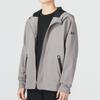 Under Armour Unstoppable Sun Protection Series Zip-Up Drawstring Hooded Sports Woven Breathable Training Jacket Men Jackets Grey 1370494-294