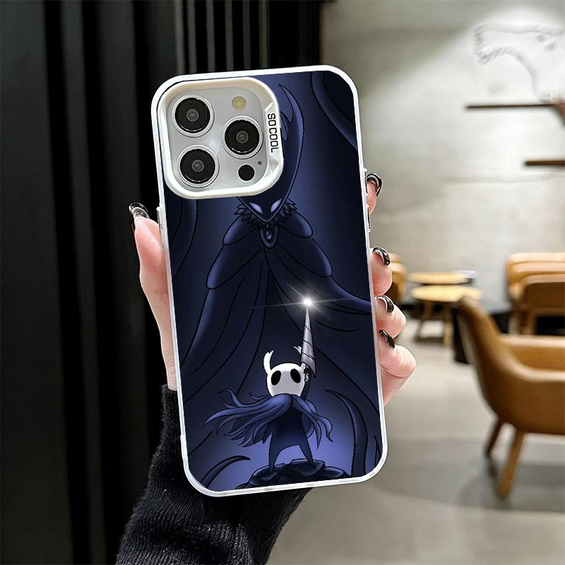 H-Hollow K-Knight Игровой Мягкий Чехол для Телефона для iPhone 15 16 17 Pro Max 17Air 16E 14 Plus 13 12 Mini Ударопрочная Задняя Крышка