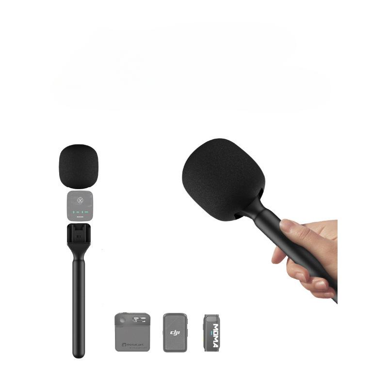 1PC Handheld Bar DJI Rhodes Series Universal Street Shooting Interview Recording Wireless Lavalier Mai Interview Stick