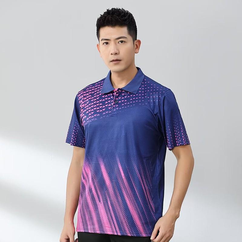 Quick-Dry Badminton Shirt Men Women Kids Sport T-Shirt Training Competition Uniform