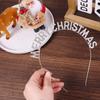 Rhinestone Zinc Zinc Alloy Crystal Headwear Christmas Antlers Hairband Party Ornament Letter Hair Hoop