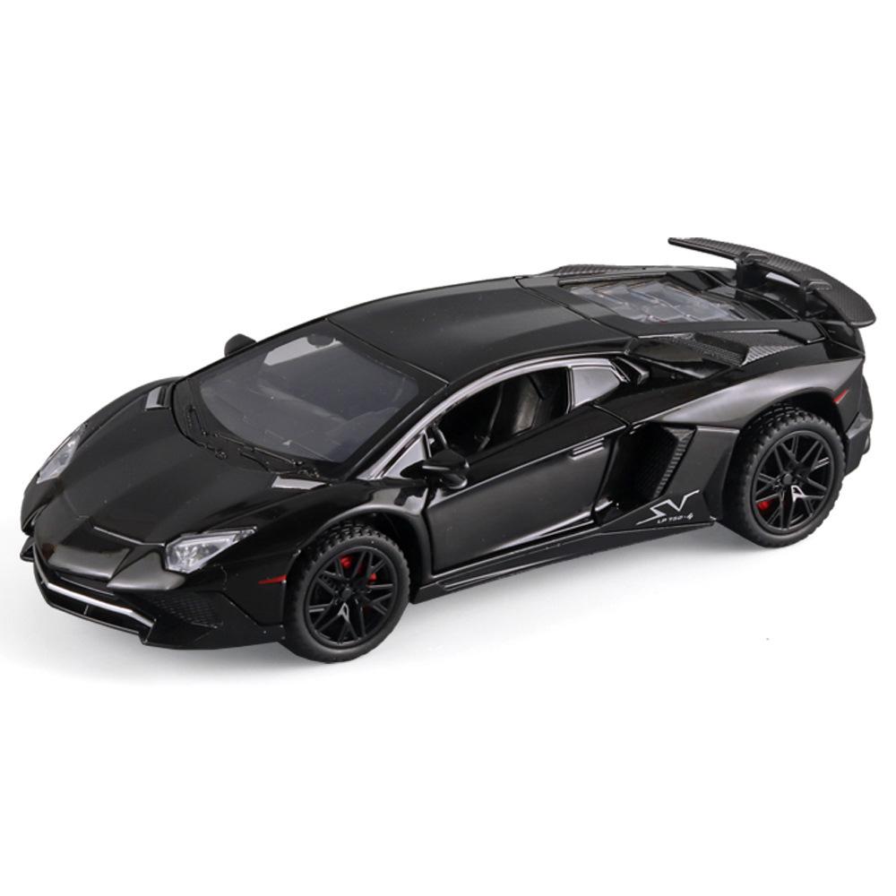 1:32 V12 LP740 Toys Model Cars Alloy Diecast Vehicles Models with Light Sound Super Sport Car Toy Birthday Gifts