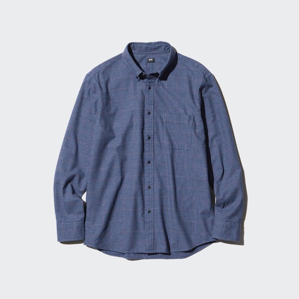Uniqlo Flannel Shirt  Long Sleeve Regular Color  Check J