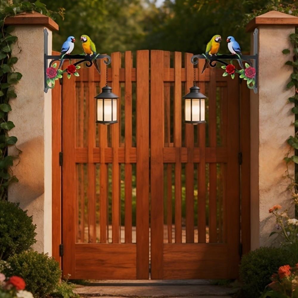 Outdoor Indoor Hanging Bracket Rust-Proof Metal Decorative Rack Home Decoration Wall Hook Indoor