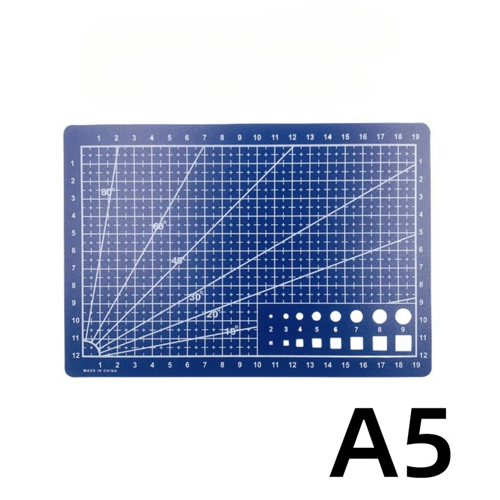 A3/A4/A5 PP Cutting Mat Workbench Patchwork Cut Pad Sewing Manual DIY Knife Engraving Leather Cutter Board Single Side Underlay