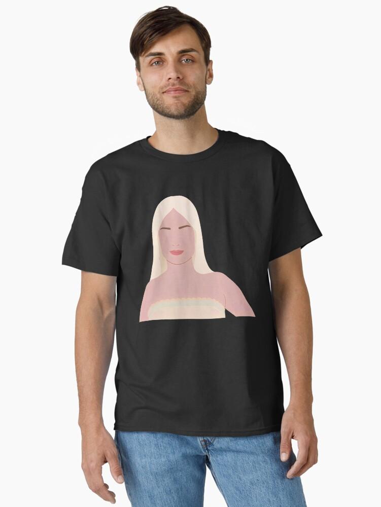 Sam Smith Kim Petras Lineless Illustration Classic T-Shirt