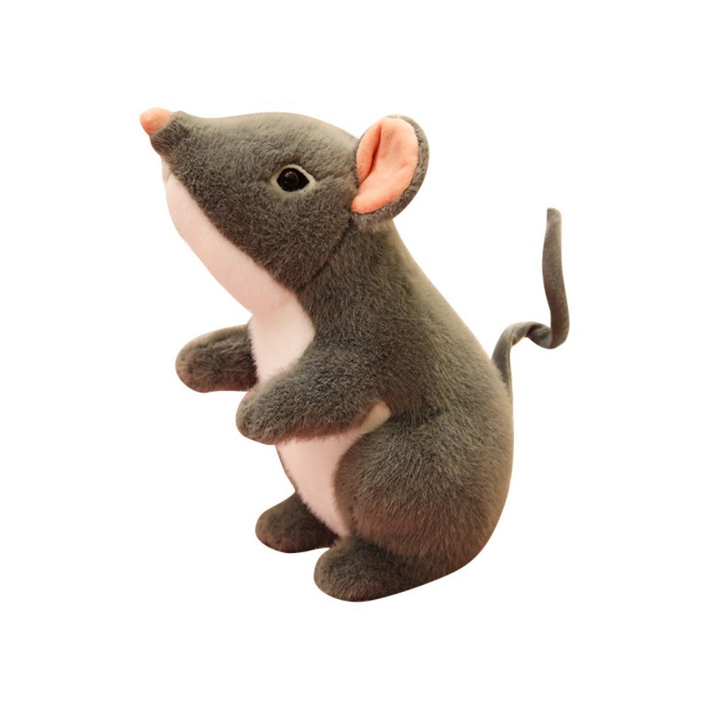 Lifelike Little Mouse Simulated Mouse Plush Doll 27CM Mouse Plush Toys Desktop Pets