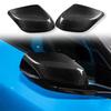 1 Pair Rear View Mirror Covers Carbon Fiber For Chevrolet Corvette C8 2020-2022