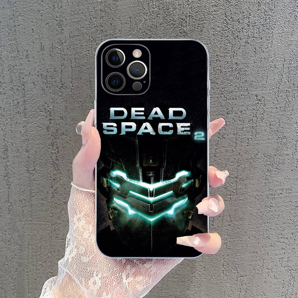 Хоррор-игра Dead Space Для iPhone 11 12 13 14 15 16 17 Pro Max Plus 13 Mini Силиконовый Мягкий Прозрачный Задник