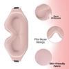 Deep Contoured 3D Sleep Eye Shade 3D Blindfold Eyepatch Eye Cover  Side Sleepers