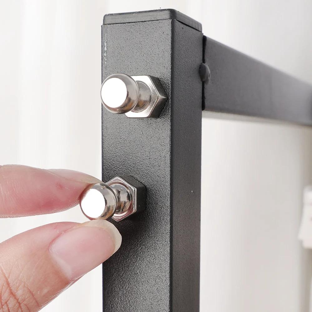 Магнитные гвоздики Неодимовые булавки Многофункциональные сильные магнитные крючки Бытовые шестигранные крючки Офисная доска Организация Поставка