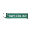 1 Piece Remove Before Flight Woven Key Ring Luggage Tag Label Red Chain Keychain For Aviation Gifts Keychain Fashion Jewelry