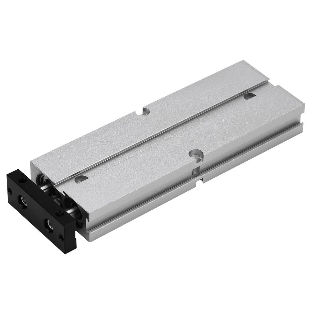 1pc 16mm Bore Double rod Double acting Aluminum Alloy Pneumatic Air Cylinder (100mm Stroke)
