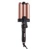 Pretfy Hair Curling Iron 3-Barrel 32mm Hair Waver Hair Curler Temperature Adjustable LCD Temp