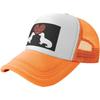 Dachshunds Love Trucker Hat Adjustable Mesh Baseball Snapback Cap for Unisex Outdoor Sports